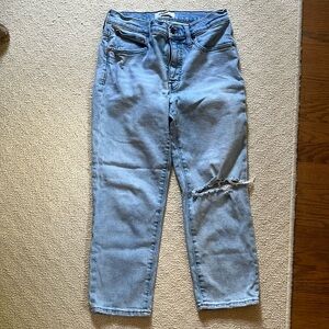 PETITE Madewell Straight Leg Jeans